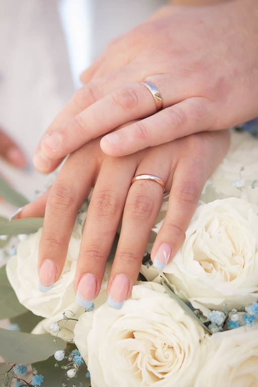 Mariage Yasmin & Romain, Château de Cagnes-sur-mer - Les alliances