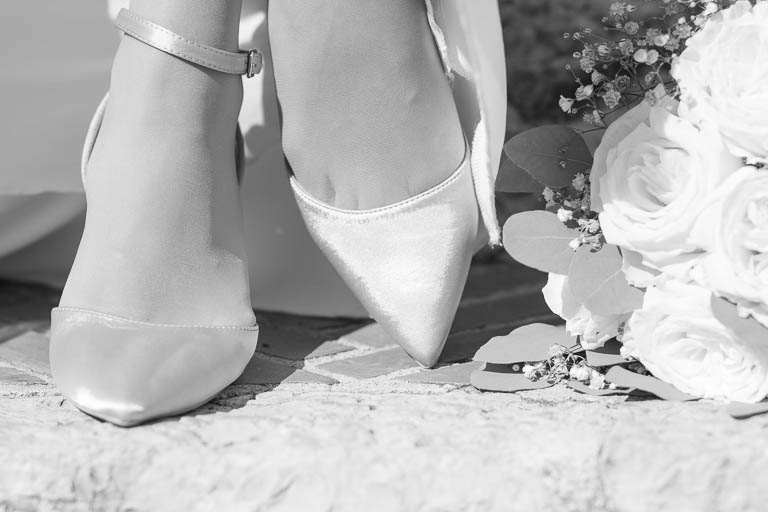 Mariage Yasmin & Romain, escarpins