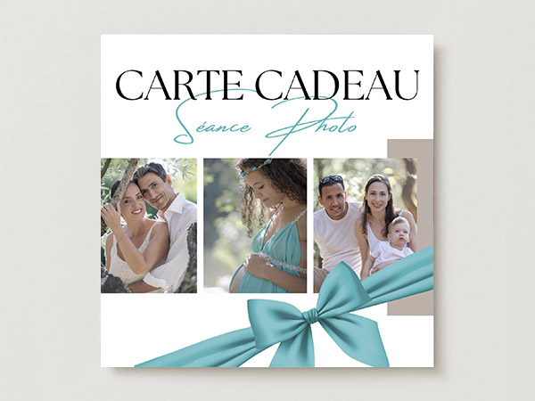 Carte cadeau séance photo - BELUTTI Photo