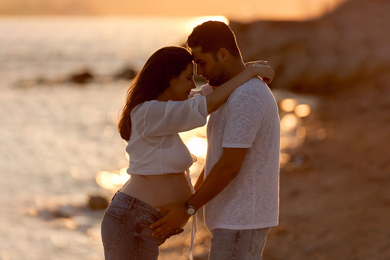 Séance Photo grossesse - Belutti photographe Cannes